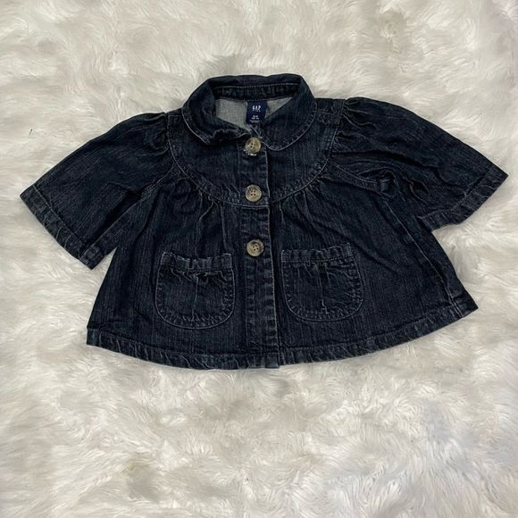 Gapkids girl’s jean jacket/cardigan size S/P(6-7) - Picture 1 of 3